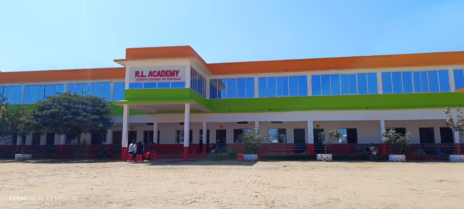 R.L. Academy main building front view